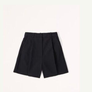 Abercrombie & Fitch High Rise Tailored Shorts
